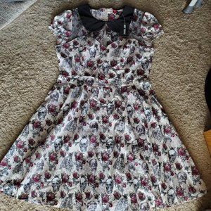 Skull and Roses Dress